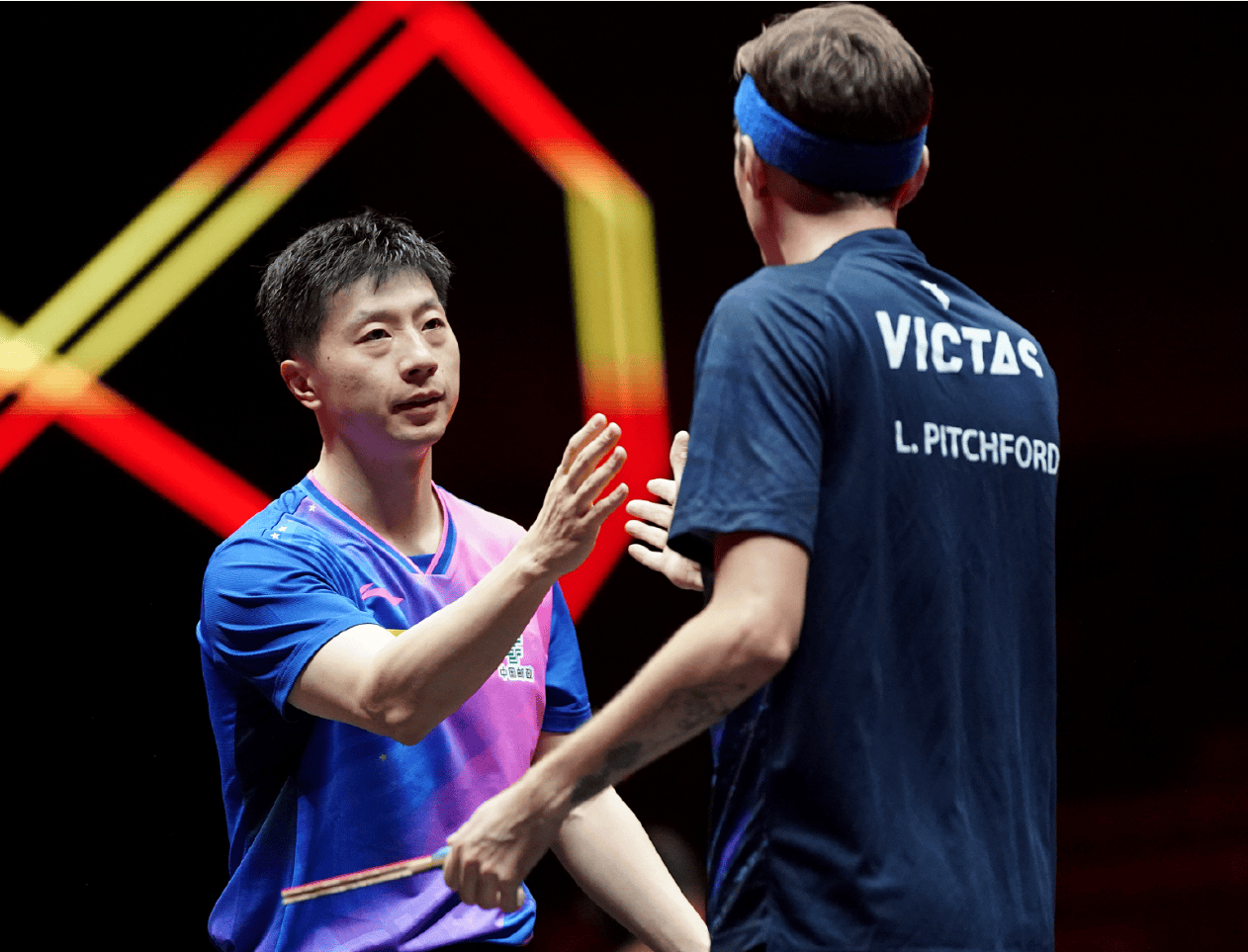 关于韩国乒乓球队爆冷瑞典乒乓球队，许昕完成帽子戏法的信息