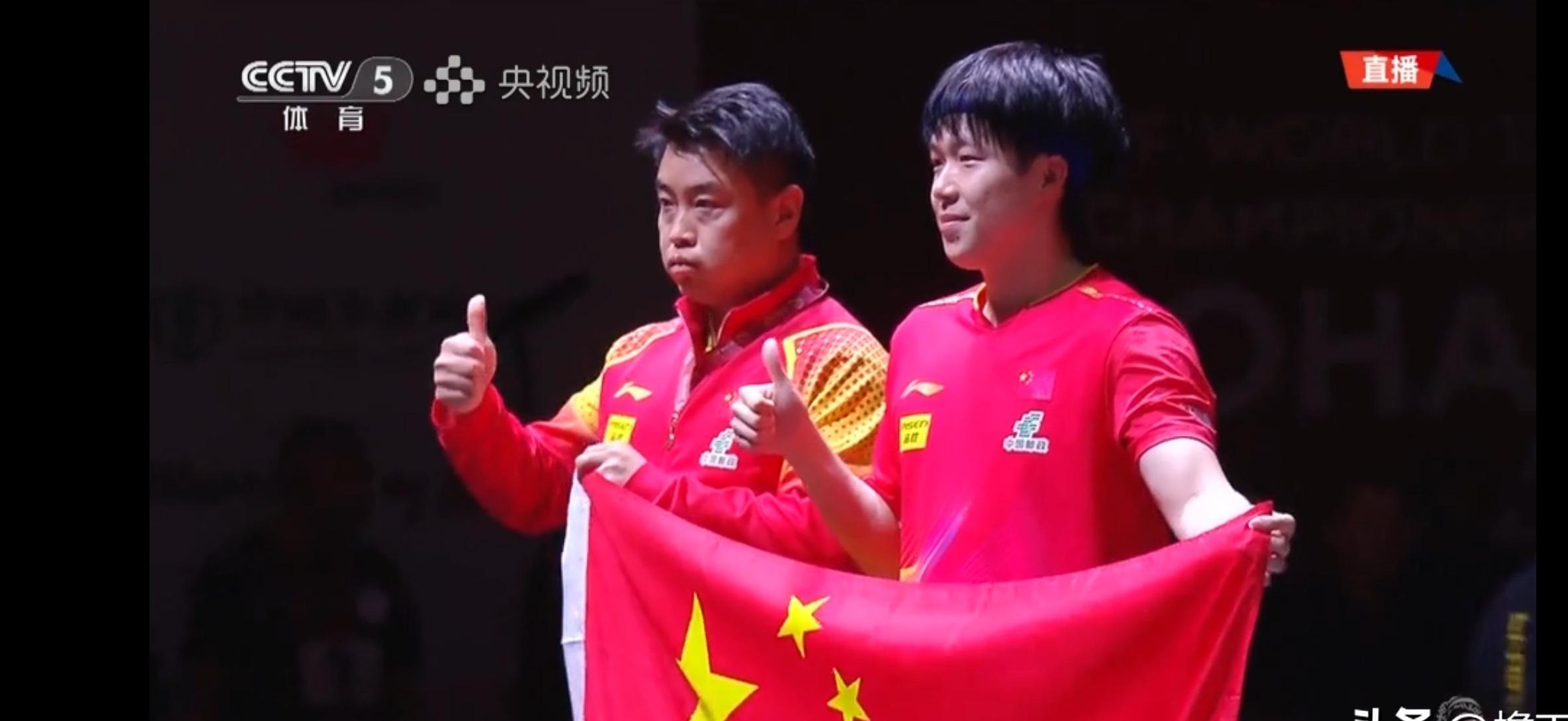 法国乒乓球队血洗中国乒乓球队，王皓制霸全场