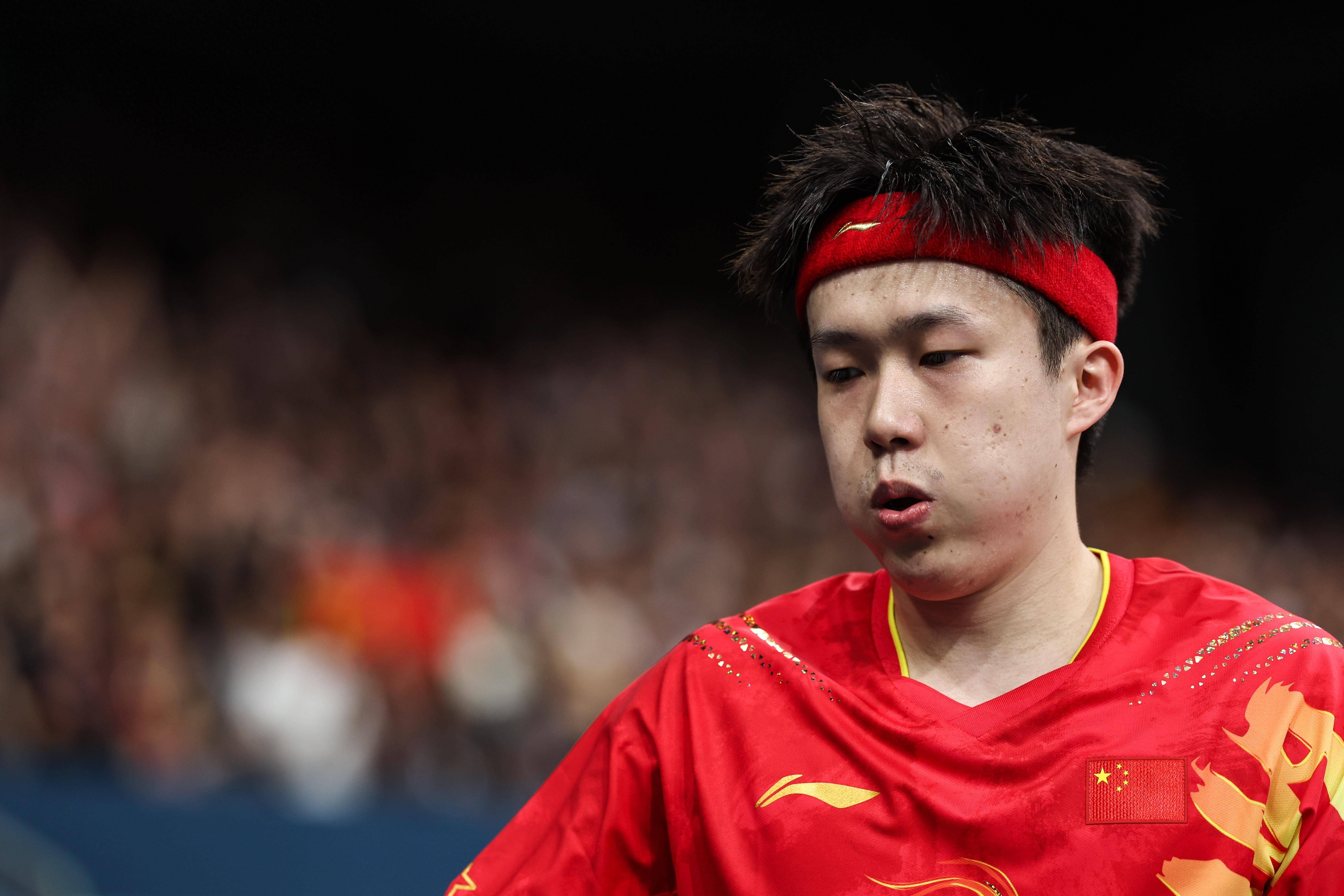 法国乒乓球队血洗中国乒乓球队，王皓制霸全场