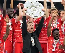 拜仁慕尼黑气吞山河,无往不利 拜仁慕尼黑气吞山河,无往不利