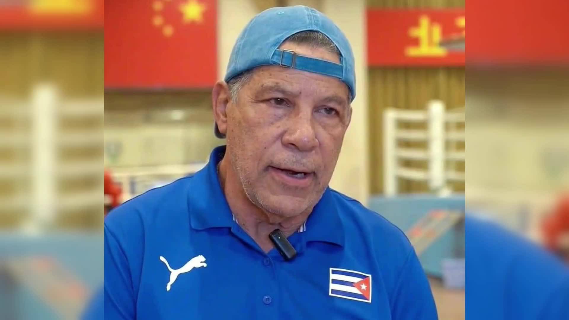 拳击比赛:古巴选手力挫对手夺冠 拳击比赛:古巴选手力挫对手夺冠